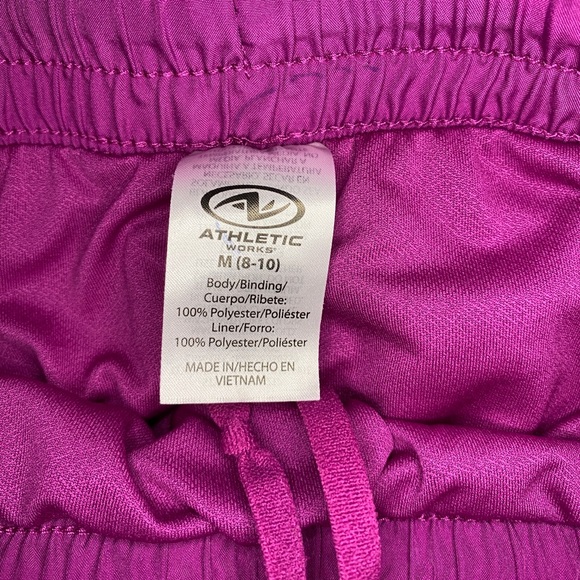 Purple Athletic Shorts - Picture 3 of 3